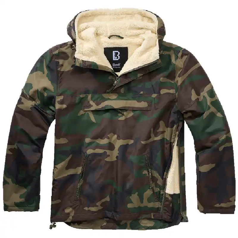 Neue Kollektion Windbreaker Sherpa woodland