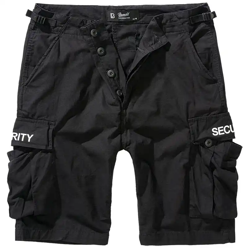 Markenprodukt Security Ripstop Shorts schwarz
