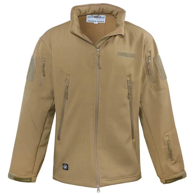 Softshell Jacke Tactical Style coyote Geprüft