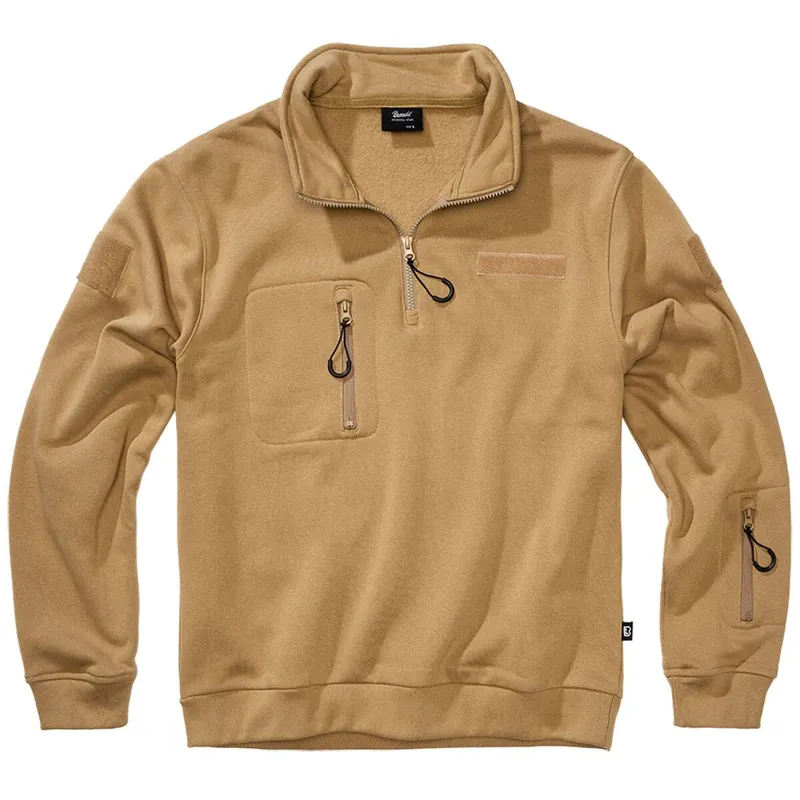 Abverkauf Tactical Sweat Troyer camel