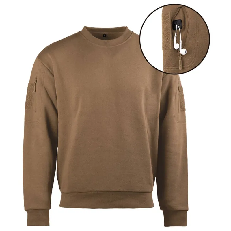 Direktkauf Tactical Sweatshirt Rundhals coyote
