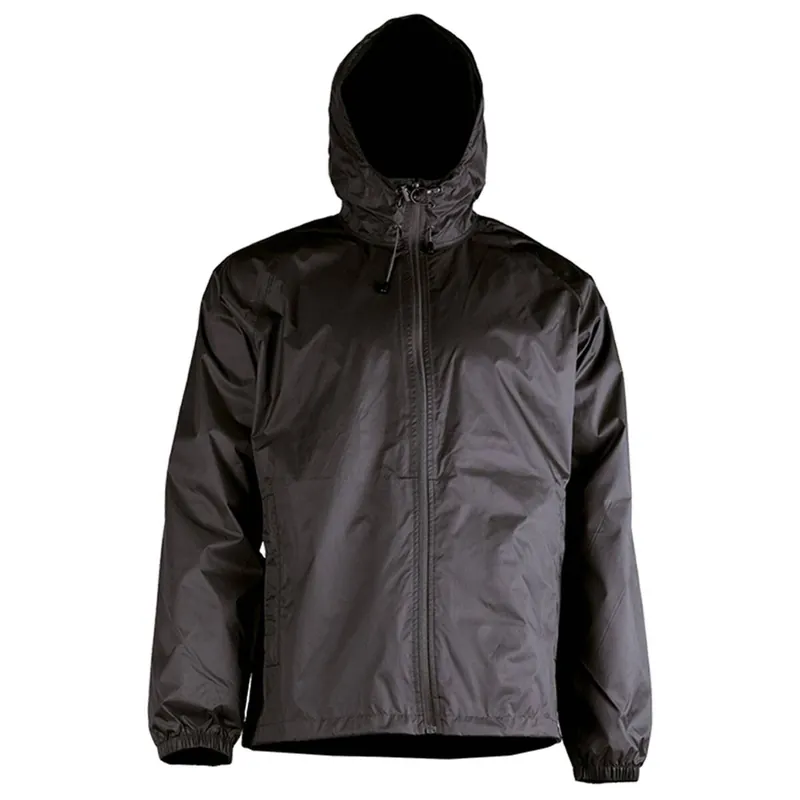 Regenjacke Quickpack schwarz Geprüft