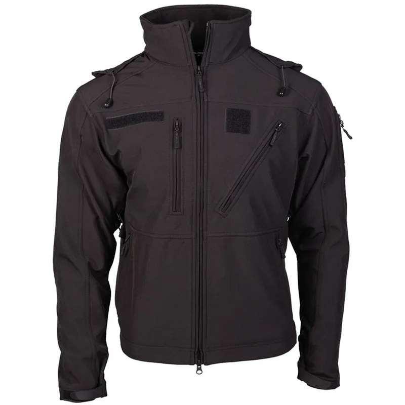 Versand Am Gleichen Tag Softshell Jacke SCU 14 schwarz