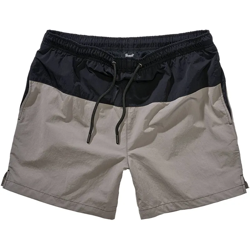 Swimshorts Basic schwarz-grau Bestpreis