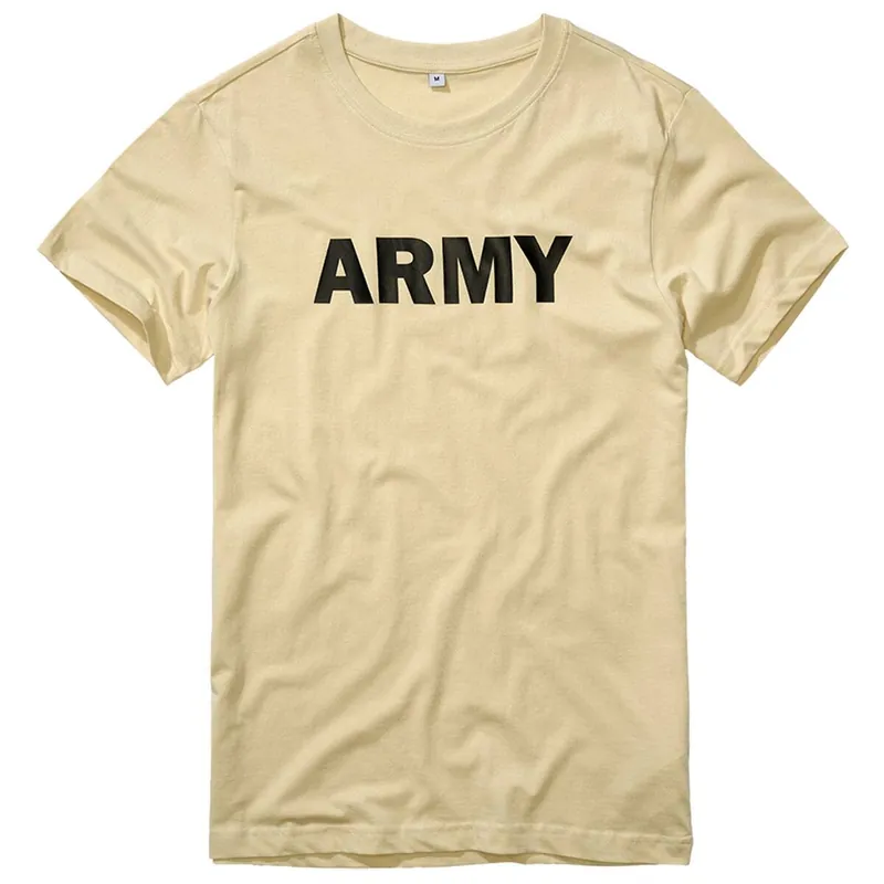 Neu T-Shirt ARMY beige