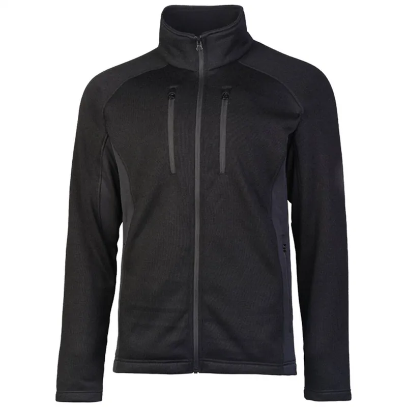 Outdoor Kälteschutzjacke Strukturfleece schwarz Angebot