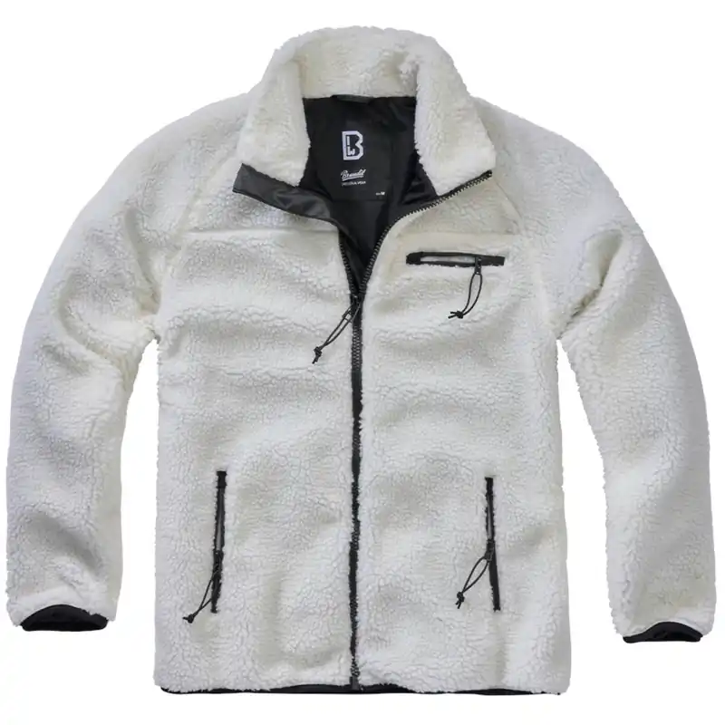 Teddyfleece Jacke weiß Begrenztes Angebot