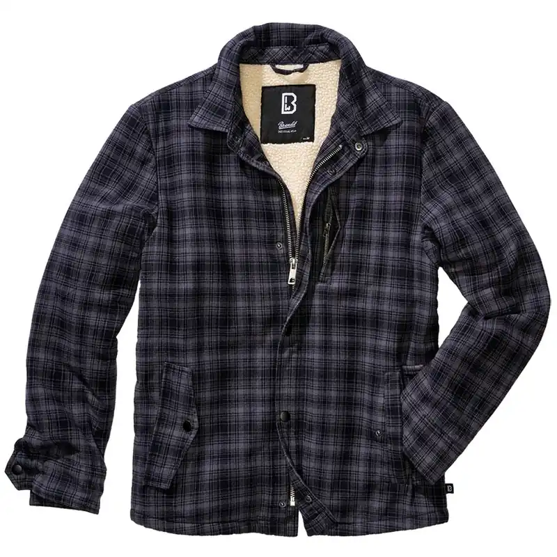Garantierte Lieferung Classic Sherpa Jacke anthrazit-schwarz