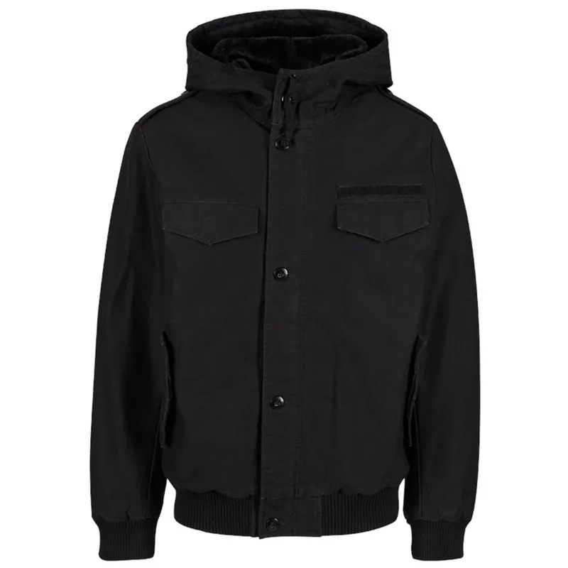 Must-Have Winterblouson Jacob mit Teddyfutter schwarz