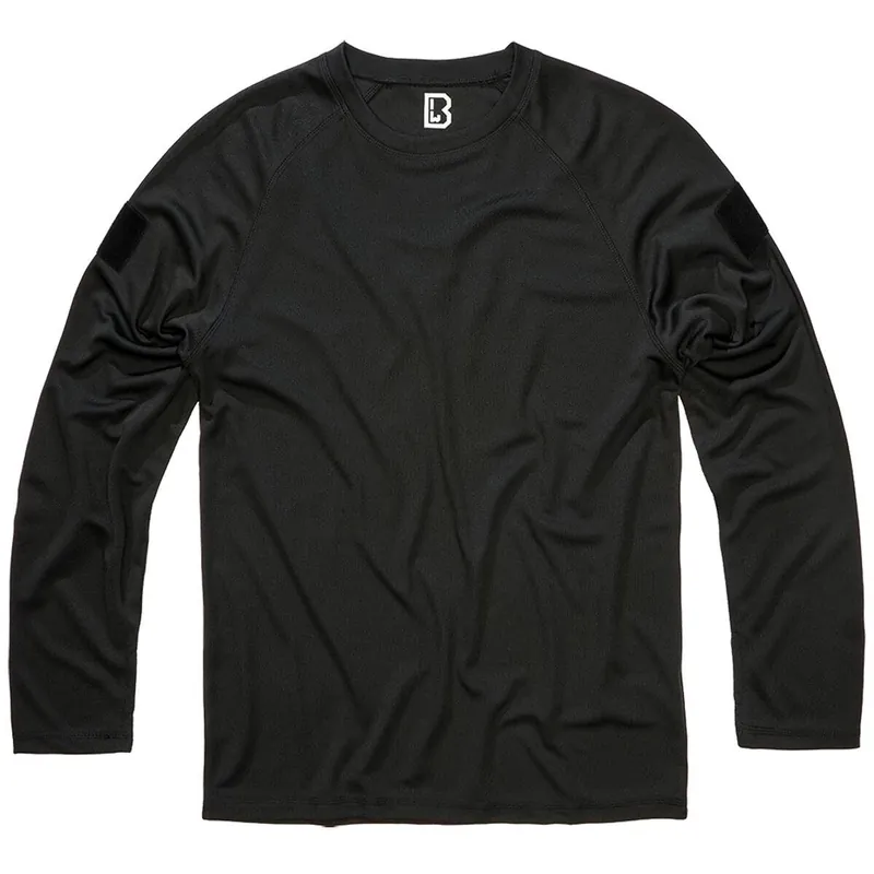 Abverkauf Brandit Quickdry Langarmshirt schwarz