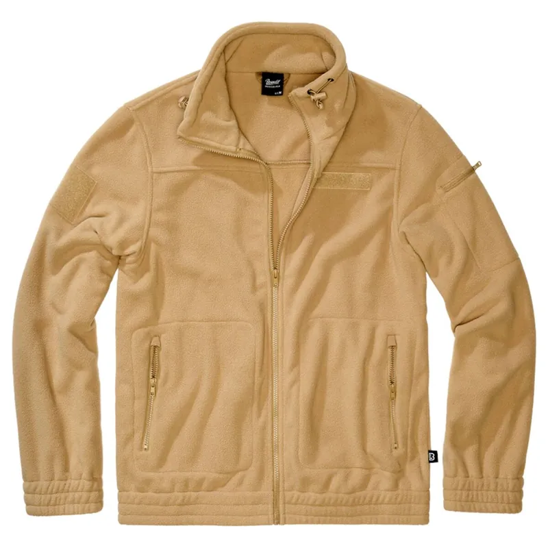 Fleecejacke Combat camel Neu Im Sortiment