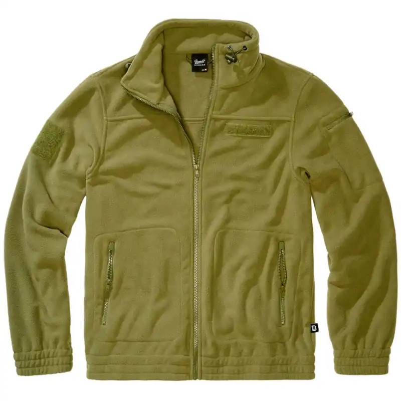 Fleecejacke Combat oliv Abverkauf