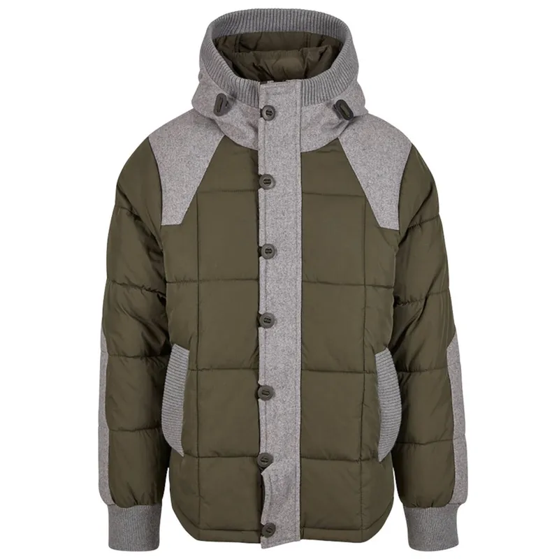 Bestpreis Garret Steppjacke oliv-grau