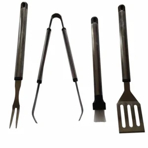 Grillbesteck 4-teilig Nur Heute