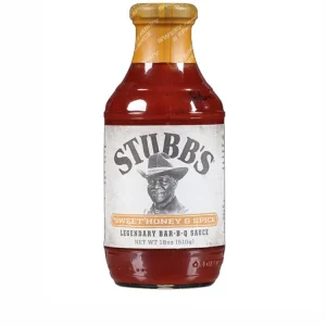 Zertifiziert STUBB‘S Sweet Honey & Spice Grillsauce