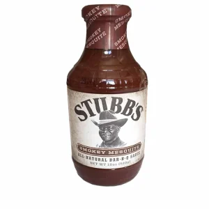 STUBB‘S Smokey Mesquite Grillsauce Neu