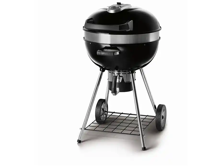 Preisknaller Napoleon Holzkohle Kugelgrill Ø 57 mit Gussrost und Deckelscharnier PRO22K-LEG-2