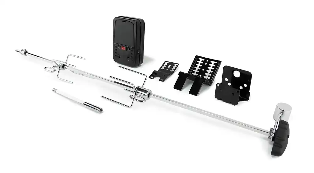 Bestpreis Broil King Premium Universal Drehspießset mit Elektromotor