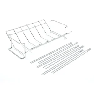 Schneller Versand Broil King Multi-Gestell Bratenkorb Rippchenhalter Spießgestell