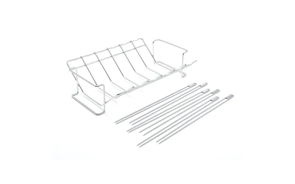 Schneller Versand Broil King Multi-Gestell Bratenkorb Rippchenhalter Spießgestell