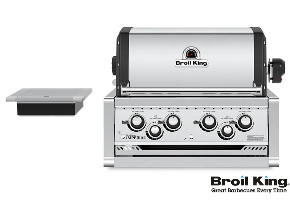 Broil King IMPERIAL™ S490 PRO Built In inkl. Drehspieß und Beleuchtung Beliebt