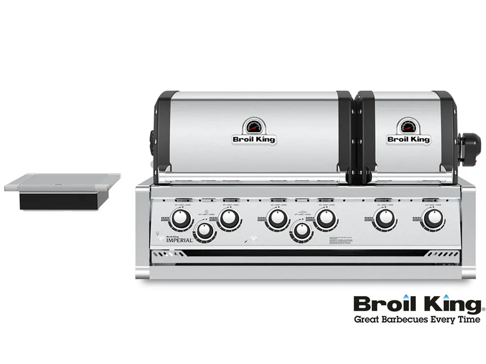 Broil King IMPERIAL™ S690 XL PRO Built In inkl. Drehspieß und Beleuchtung Neu