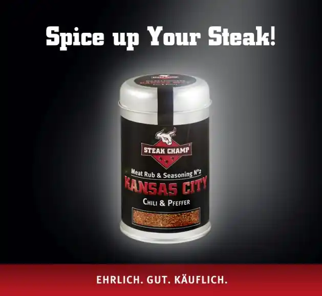 SteakChamp No. 2 Kansas City Gewürzmischung – Chili & Pfeffer Preisknaller