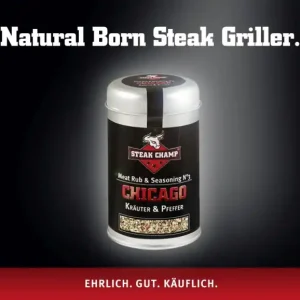 Highlight SteakChamp No. 3 Chicago Gewürzmischung – Kräuter & Pfeffer