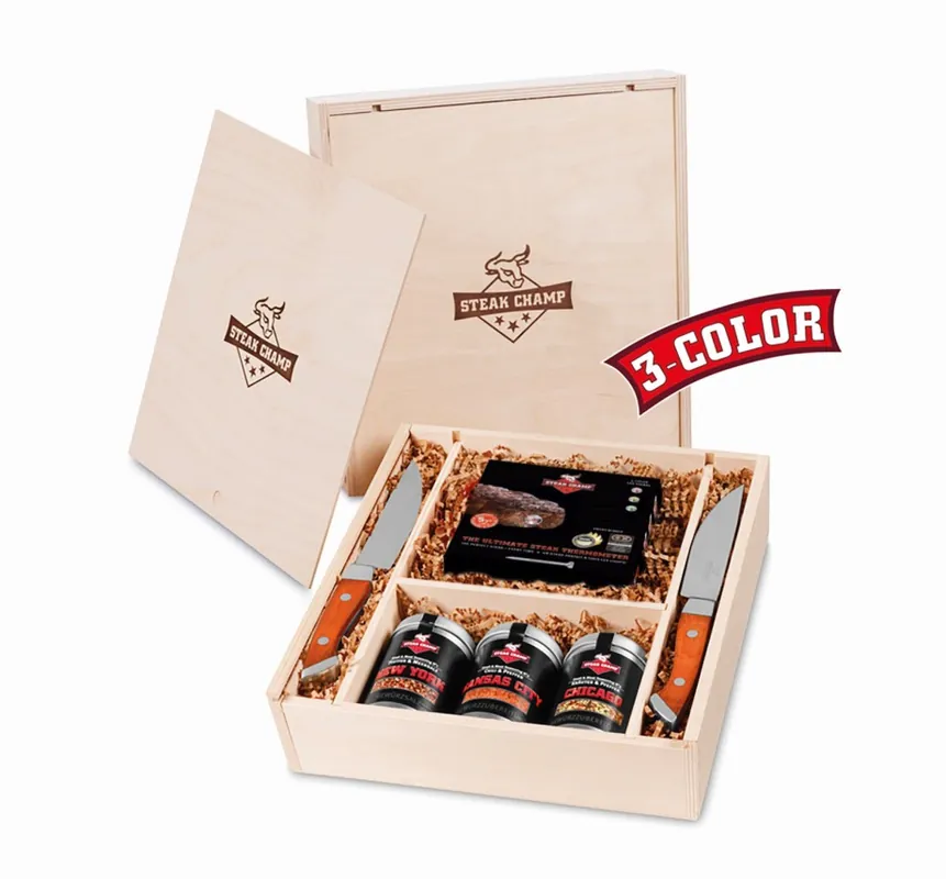 SteakChamp Steak-Gourmet 3c black Preiswert