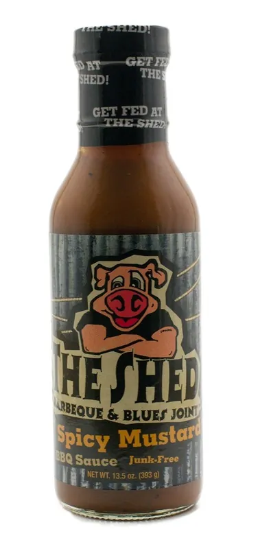 The Shed BBQ Spicy Mustard BBQ Sauce Direktkauf