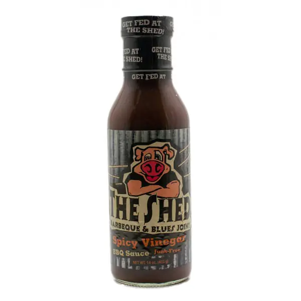 The Shed BBQ Spicy Vinegar BBQ Moppin Sauce Direktkauf
