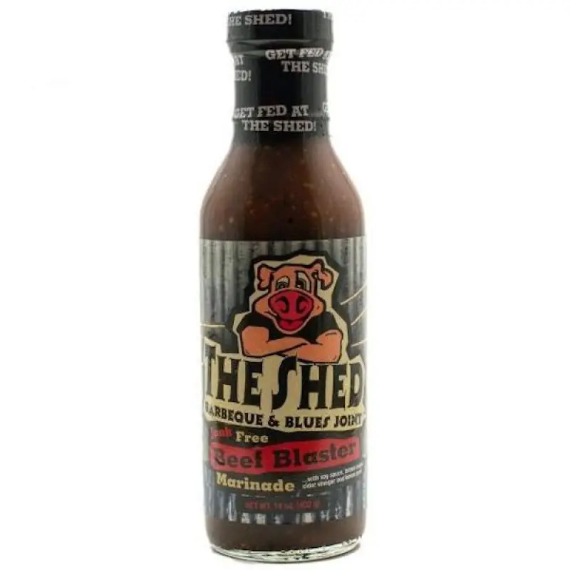 Wochenendangebot The Shed BBQ Beef Blaster Marinade, Best on Beef