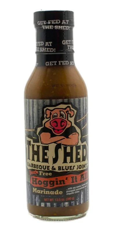 The Shed BBQ Hoggin It All Marinade, Best on Pork Billig