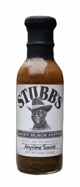 Schneller Versand STUBB‘s ANYTIME SAUCE Sweet Black Pepper