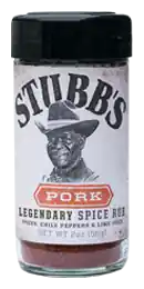 Begrenztes Angebot STUBB‘S Bar-B-Q Pork Spice Rub