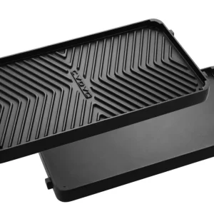 Markenprodukt Cadac Meridian Reversible grill / Wendegrillplatte (19 x 41,5 cm)