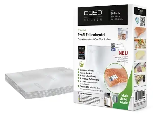 Caso Profi-Folienbeutel 20x30 cm Direktkauf
