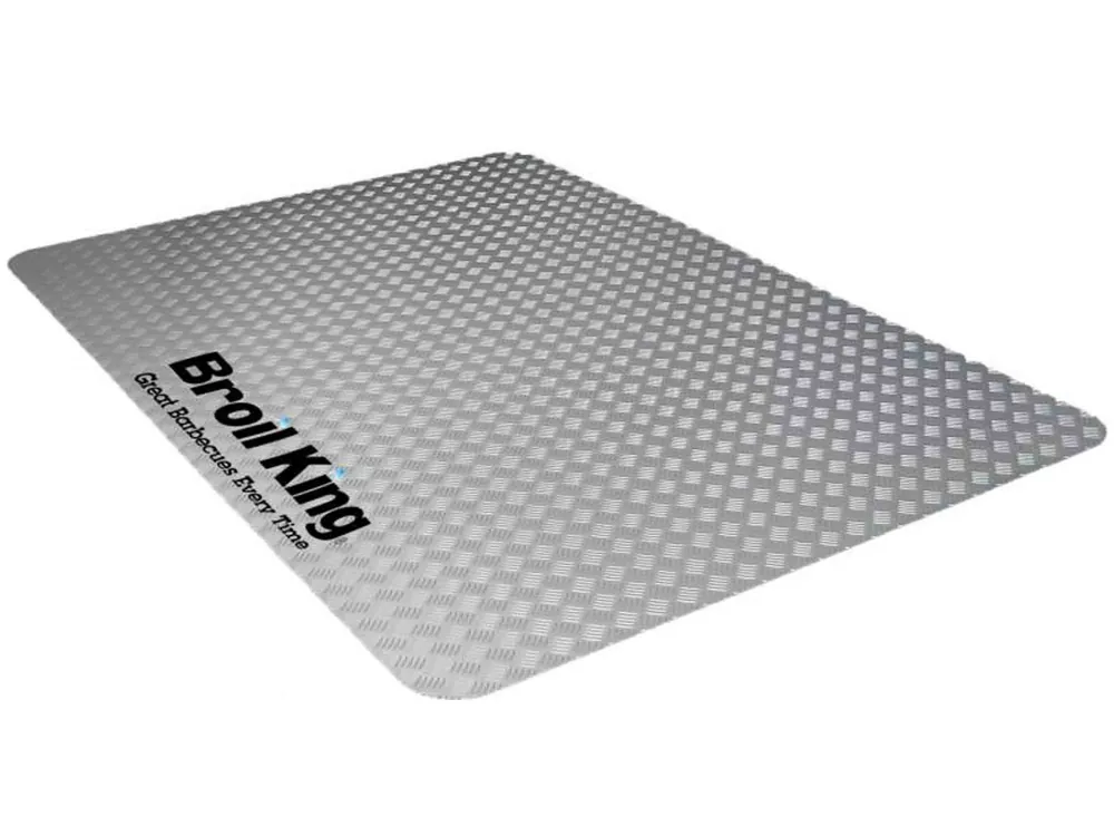 Preisreduziert Broil King Bodenschutzmatte, silber 180x90 cm