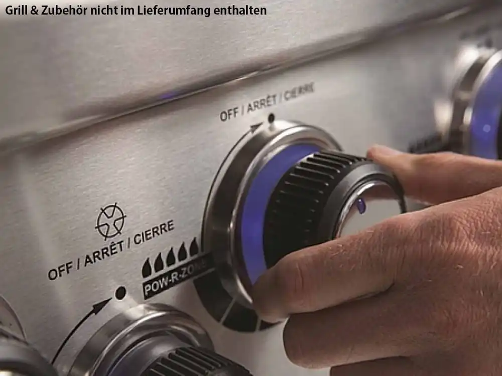 Broil King Drehknopf Beleuchtung Nachrüstset BARON 490 Neue Ware