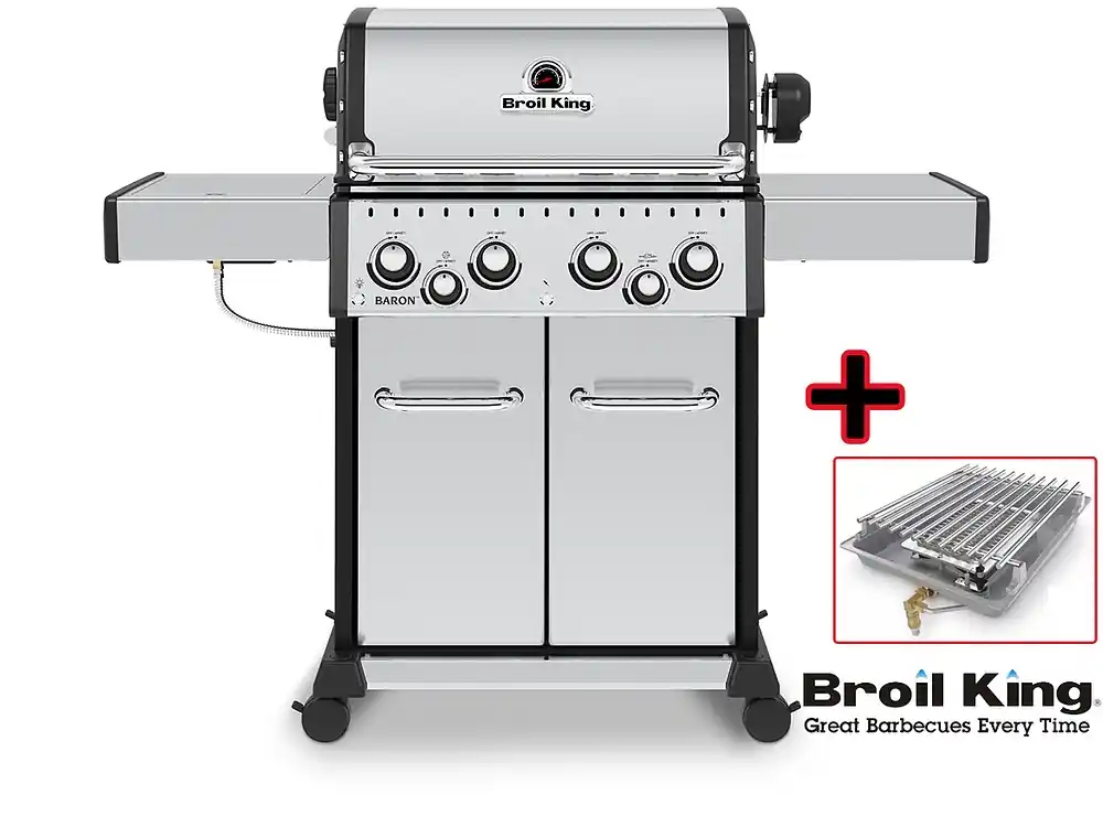 Broil King BARON S490 IR inkl. Drehspieß Neues Modell Must-Have