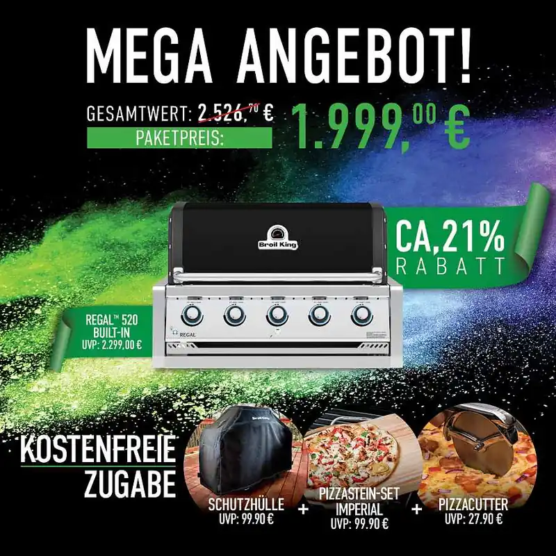 Broil King REGAL 520 BLACK Built In Direktkauf