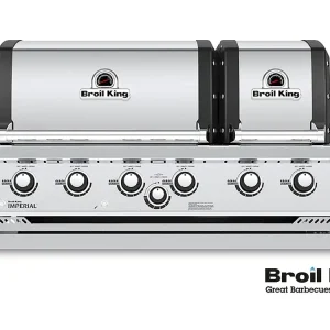 Zertifiziert Broil King IMPERIAL™ S670 XL PRO Built In inkl. Drehspieß und Beleuchtung