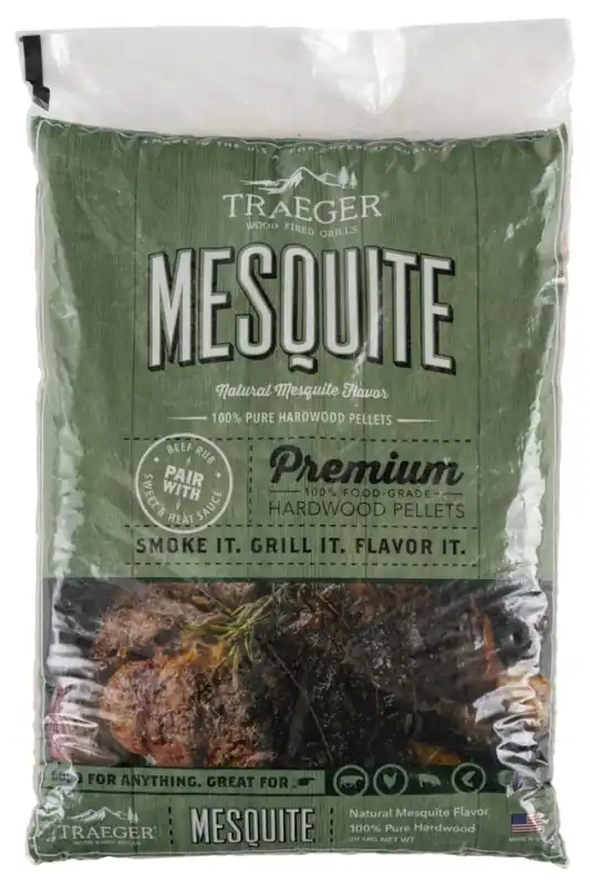 Neu Traeger Hartholz Pellets Mesquite 9 kg
