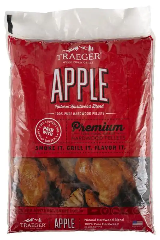 Traeger Hartholz Pellets Apfel 9 kg Knallerangebot