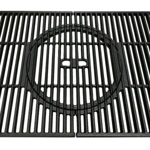 Preisknaller Coobinox Gusseiserne Grillroste mit Wok Einsatz für Napoleon Rogue 425 / 625