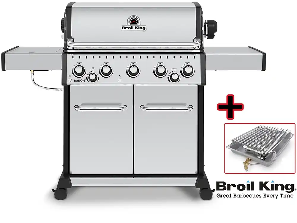 Must-Have Broil King BARON S590 IR inkl. Drehspieß Neues Modell