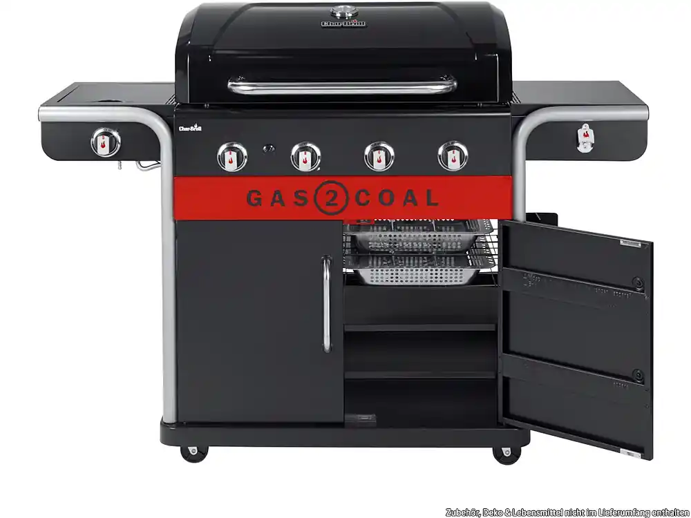 Char-Broil MADE2MATCH Innenregal Gas2Coal 2.0 440 Solange Der Vorrat Reicht