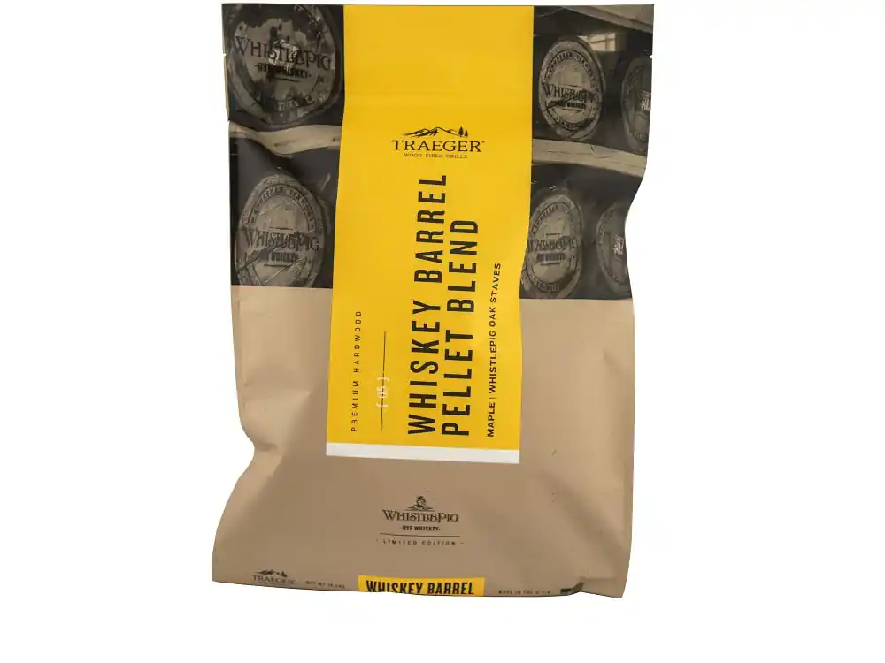 Sofort Bestellen Traeger x WhistlePig Hartholz Pellets Whisky Barrel