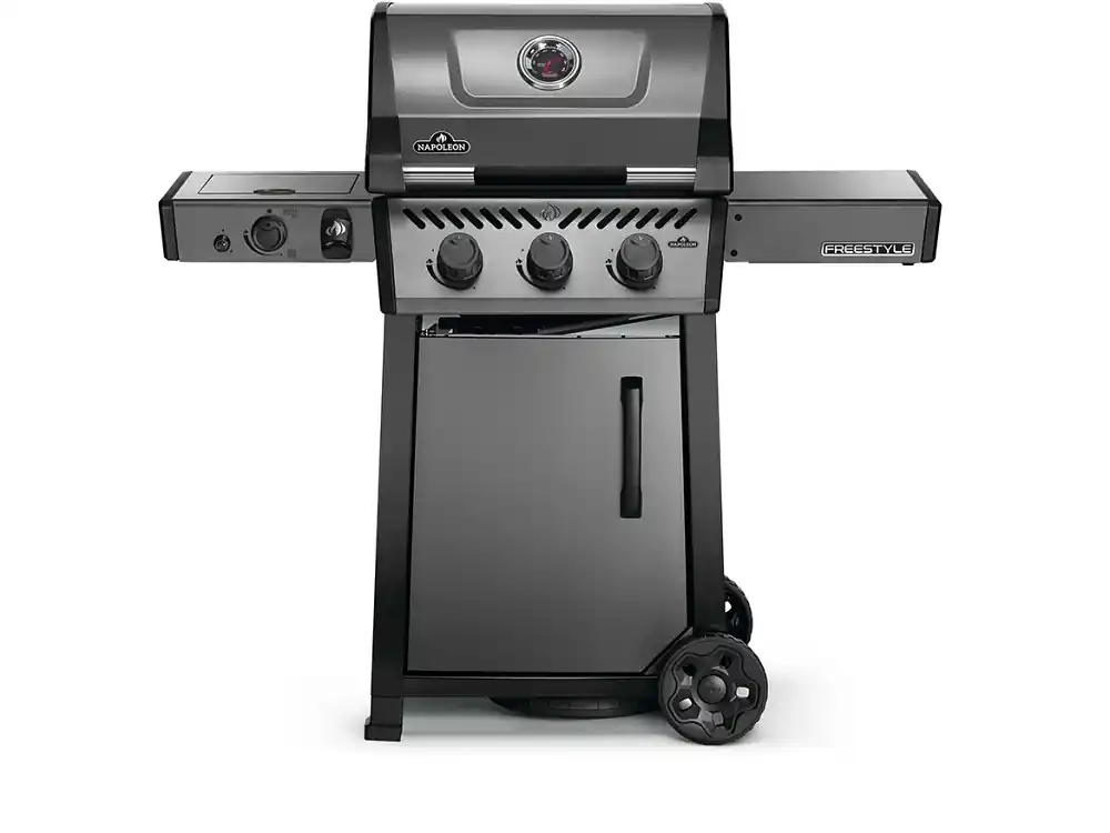 Bestpreis Napoleon Freestyle 365 mit SIZZLE ZONE und Tür, Graphit F365DSIBPGT-DE