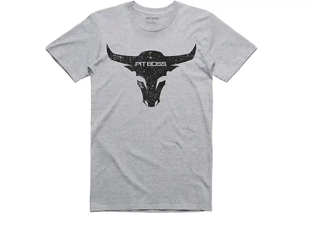 Pit Boss Bull T-Shirt grau (M) Kracherpreis